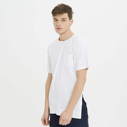 Boysnextdoor 白色長版口袋T-Shirt